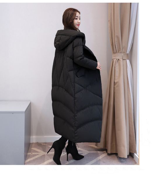women's down & parkas winter clothing long section jacket coat large size hooded thicken keep warm 2021 sell like cakes, Black
women's down & parkas winter clothing long section jacket coat large size hooded thicken keep warm 2021 sell like cakes, Black