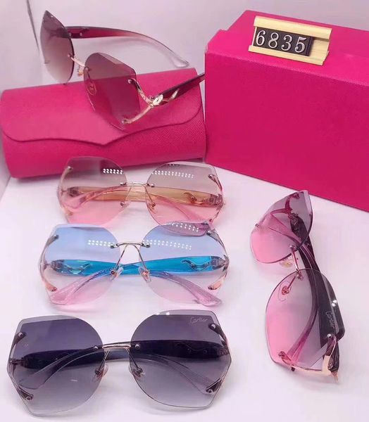 summer womens designer sunglasses luxury sunglasses adumbral goggle sun glasses uv400 style 6835 5 color with box wholesale, White;black
summer womens designer sunglasses luxury sunglasses adumbral goggle sun glasses uv400 style 6835 5 color with box wholesale, White;black