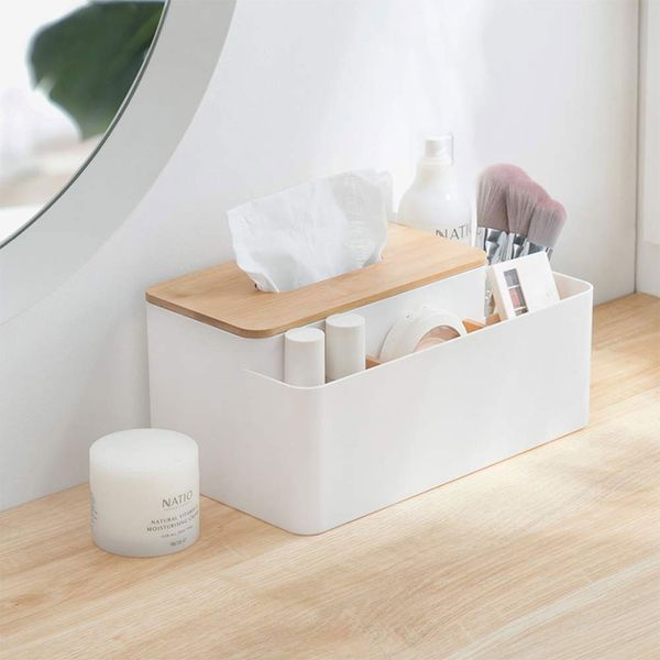 multifunctional tissue box storage cover rectangular facial dispenser for dining room, bedroom dresser other home storage organization
multifunctional tissue box storage cover rectangular facial dispenser for dining room, bedroom dresser other home storage organization