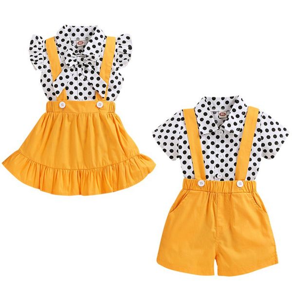 2020 baby boy summer clothing infant kids baby girls polka dot clothes shirt+shorts kids girl casual 2pcs sets outfits for 1-4t, White
2020 baby boy summer clothing infant kids baby girls polka dot clothes shirt+shorts kids girl casual 2pcs sets outfits for 1-4t, White