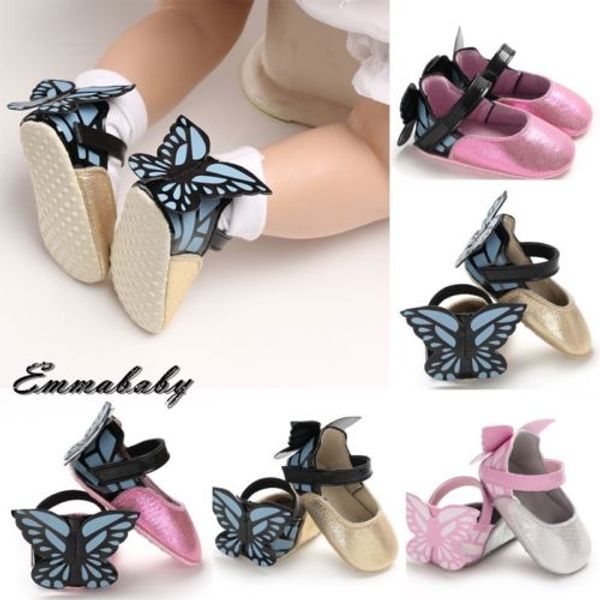 fashion newborn kid baby girls cute princess shoes with wings fashion crib shoes, Black
fashion newborn kid baby girls cute princess shoes with wings fashion crib shoes, Black