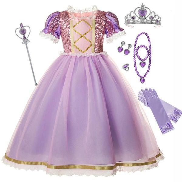 lace rim tangled rapunzel costume girls sequined short sleeve 2-10y kids christmas party ball gown halloween princess dress, Red;yellow
lace rim tangled rapunzel costume girls sequined short sleeve 2-10y kids christmas party ball gown halloween princess dress, Red;yellow
