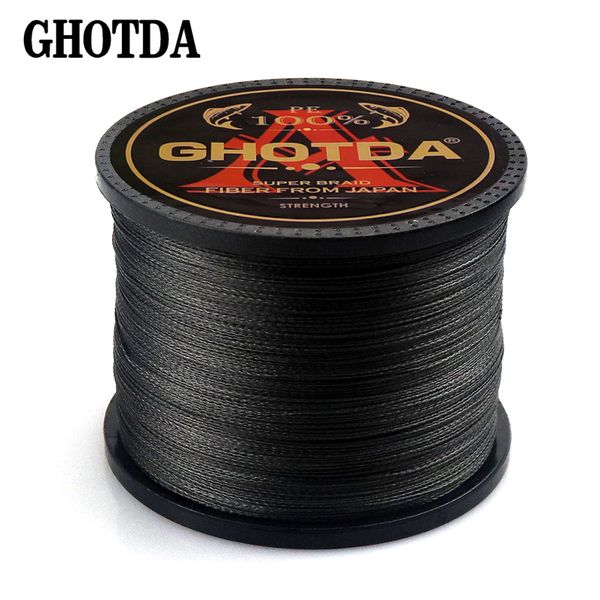 ga pe braided fishing line black hengelsport multifilament fishing cord 4 strands 300m 500m 1000m
ga pe braided fishing line black hengelsport multifilament fishing cord 4 strands 300m 500m 1000m