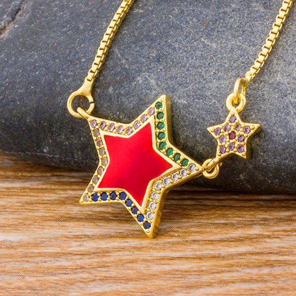 boho rainbow crystal star necklace for women fashion gold chain choker necklace vintage rhinestone pendant jewelry gift, Silver
boho rainbow crystal star necklace for women fashion gold chain choker necklace vintage rhinestone pendant jewelry gift, Silver