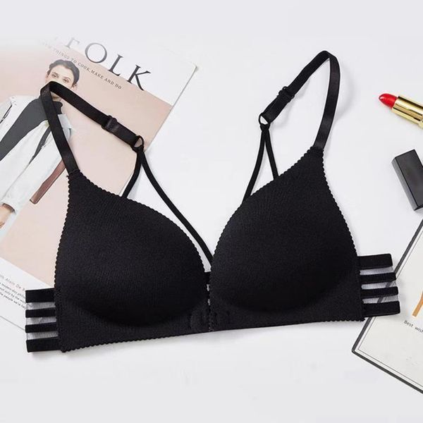 bras women bra striped massage cup adjustable shoulder strap front buckle lingerie intimates, Red;black
bras women bra striped massage cup adjustable shoulder strap front buckle lingerie intimates, Red;black