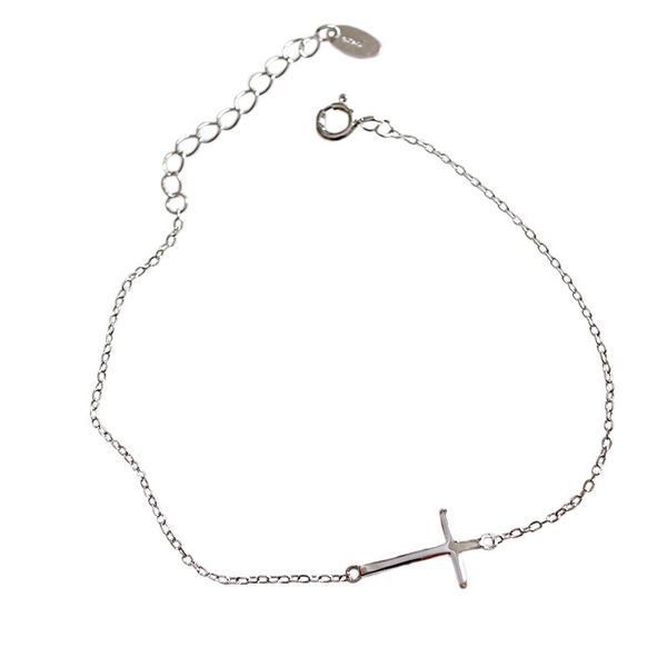 new tiny cross sideway bracelets & bangles for women real 925 sterling silver link chain bracelet students gift pulseras wedding gifts, Golden;silver
new tiny cross sideway bracelets & bangles for women real 925 sterling silver link chain bracelet students gift pulseras wedding gifts, Golden;silver