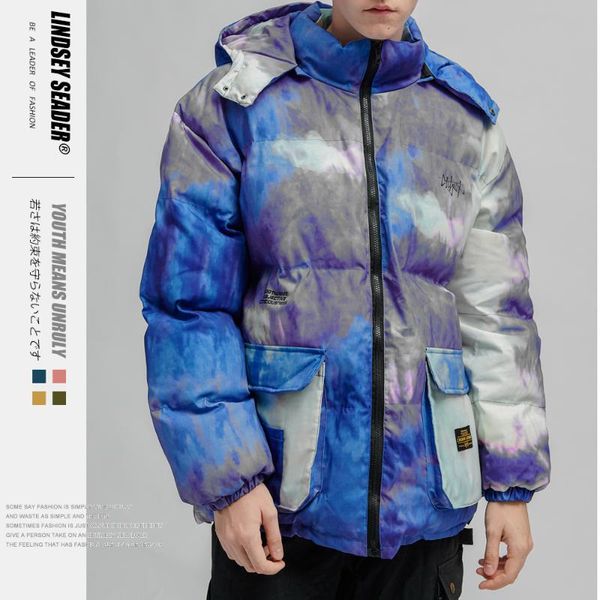 lindsey seader mulit pockets colorful camouflage hooded parkas streetwear harajuku winter casual cotton pad thick jackets coats, Black
lindsey seader mulit pockets colorful camouflage hooded parkas streetwear harajuku winter casual cotton pad thick jackets coats, Black