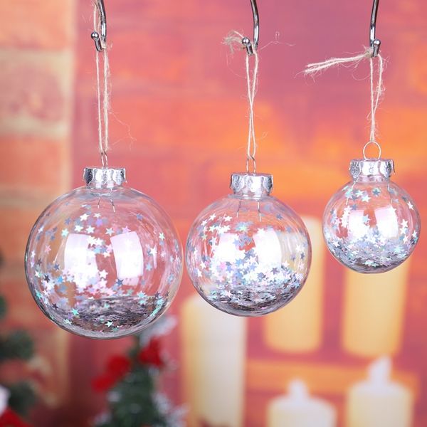 10cm 8cm 6cm refillable clear plastic pre-decorated with star sequins hanging xmas tree ball home decorchristmas ball ornaments
10cm 8cm 6cm refillable clear plastic pre-decorated with star sequins hanging xmas tree ball home decorchristmas ball ornaments