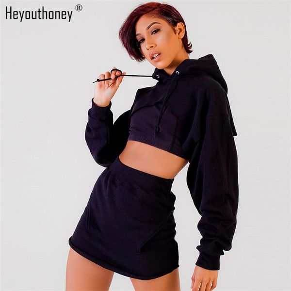 casual autumn women long sleeve sweatshirts pullover hooded cropped mini skirts two pieces sets suits tracksuits female convention, Gray
casual autumn women long sleeve sweatshirts pullover hooded cropped mini skirts two pieces sets suits tracksuits female convention, Gray