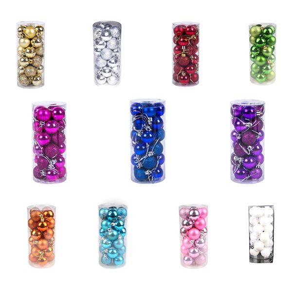 24pcs/lot ball bauble xmas party hanging ball ornament decorations for home christmas decor gift 30mm christmas tree decor
24pcs/lot ball bauble xmas party hanging ball ornament decorations for home christmas decor gift 30mm christmas tree decor