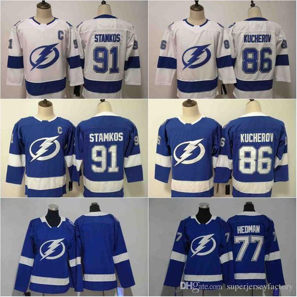Women/Youth Tampa Bay Lightning Jersey 77 Victor Hedman Jersey 86 Nikita Kucherov 91 Steven Stamkos Hockey Jerseys
Women/Youth Tampa Bay Lightning Jersey 77 Victor Hedman Jersey 86 Nikita Kucherov 91 Steven Stamkos Hockey Jerseys