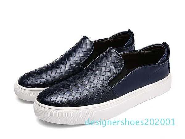 fashion leather shoes men slip-on loafers soft woven moccasins mens gommino shoes casual zapatillas d1, Black
fashion leather shoes men slip-on loafers soft woven moccasins mens gommino shoes casual zapatillas d1, Black