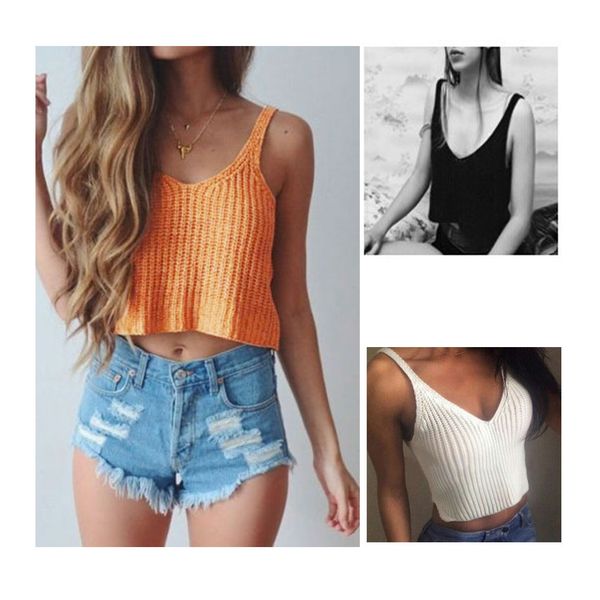 women boho tank loose casual v neck spaghetti strap knitted bra bustier bra vest crop t-shirt bralette cami, White
women boho tank loose casual v neck spaghetti strap knitted bra bustier bra vest crop t-shirt bralette cami, White