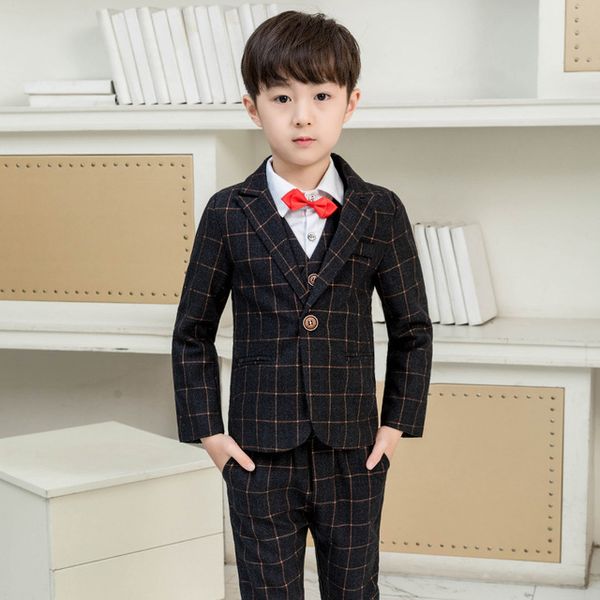 2019 boy suit rormal costume for kids summer boy wedding suits 4 pieces children suits shirt vest pant tie, Blue
2019 boy suit rormal costume for kids summer boy wedding suits 4 pieces children suits shirt vest pant tie, Blue