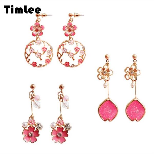 timlee e261 new originality fashion petal cherry blossoms flower imitation pearl alloy drop earrings wholesale, Silver
timlee e261 new originality fashion petal cherry blossoms flower imitation pearl alloy drop earrings wholesale, Silver