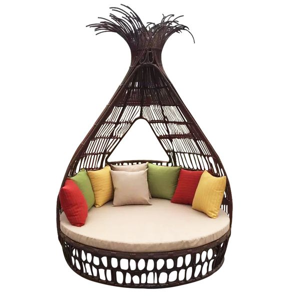 outdoor courtyard recreational double rattan beds swimming pool chairs rattan beds
outdoor courtyard recreational double rattan beds swimming pool chairs rattan beds