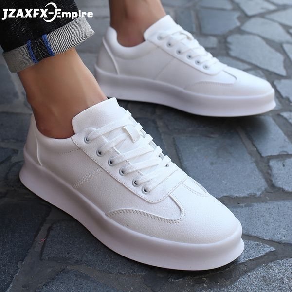 new arrival men white flat shoes lace-up comfortable sneaker for male tenis masculino adulto men casual shoes, Black
new arrival men white flat shoes lace-up comfortable sneaker for male tenis masculino adulto men casual shoes, Black