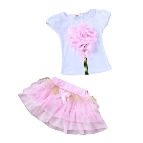 toddler girls clothing set summer kids girls clothes t-shirt+skirt outfits children clothing for girls sport suit, White
toddler girls clothing set summer kids girls clothes t-shirt+skirt outfits children clothing for girls sport suit, White