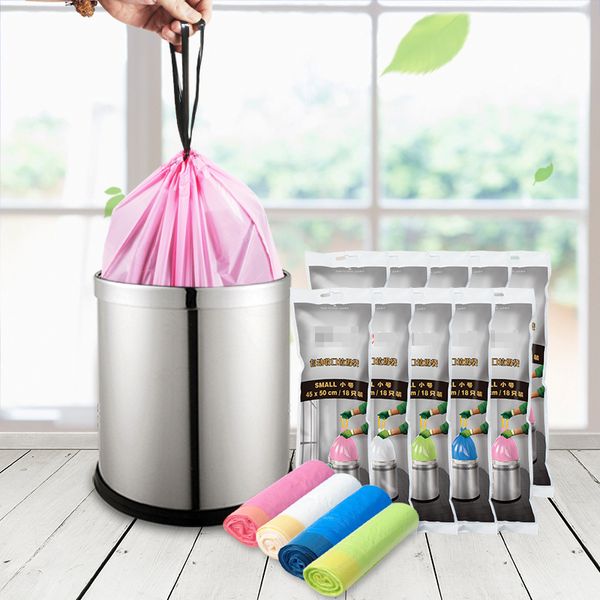 2.6 -15.8 gallon ( 10l - 60 liters) trash bags - automatic closing drawstring plastic rubbish garbage bags random color
2.6 -15.8 gallon ( 10l - 60 liters) trash bags - automatic closing drawstring plastic rubbish garbage bags random color