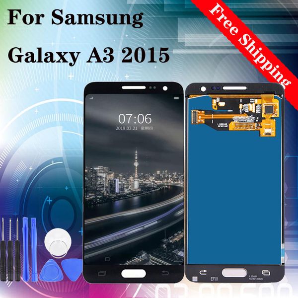 original for samsung galaxy a3 2015 a300x a300 a300h a300f a300fu lcd digitizer tested well lcd display touch screen assembly dhl 
original for samsung galaxy a3 2015 a300x a300 a300h a300f a300fu lcd digitizer tested well lcd display touch screen assembly dhl