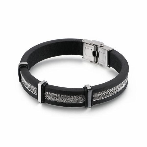 210mm vintage multi-layered leather wrap bracelets men stainless steel beads charm bracelet jewelry accessories, Golden;silver
210mm vintage multi-layered leather wrap bracelets men stainless steel beads charm bracelet jewelry accessories, Golden;silver