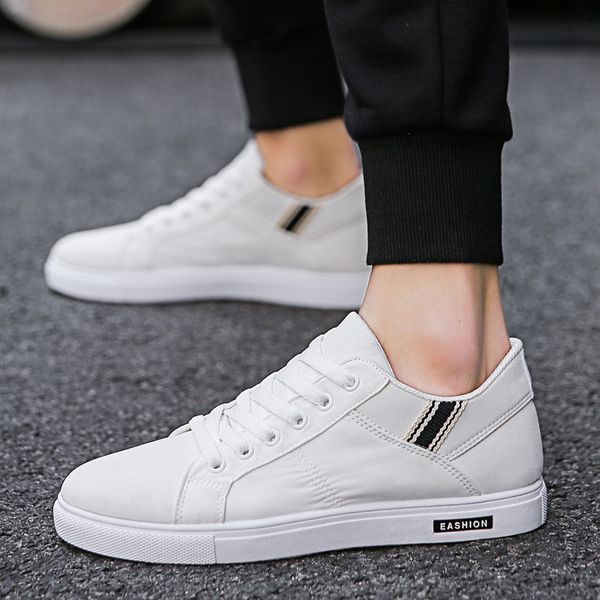 2019 new men's shoes students shoes breathable wear-resistant belt canvas small white casual wild outdoor, Black
2019 new men's shoes students shoes breathable wear-resistant belt canvas small white casual wild outdoor, Black