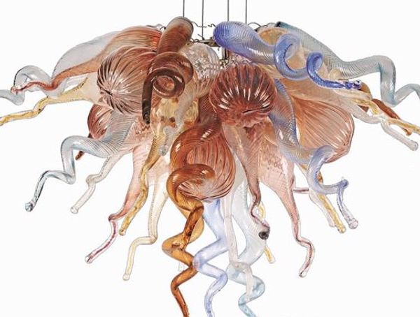 hand blown glass flush mount chandelier small ceiling light multicolor glass hanging chain chandelier for new house decoration
hand blown glass flush mount chandelier small ceiling light multicolor glass hanging chain chandelier for new house decoration