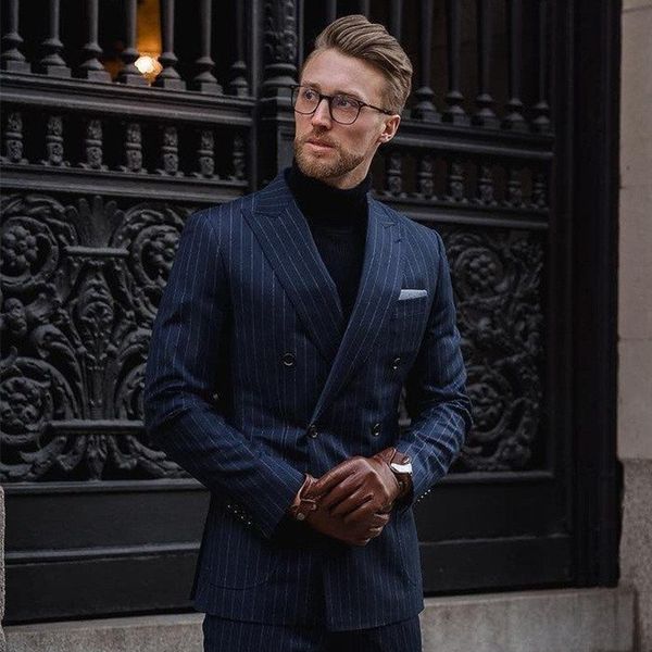 anniebritney double breasted men navy slim fit stripe suit 2 piece business men custom high end suit stripe groom wedding tuxedo, White;black
anniebritney double breasted men navy slim fit stripe suit 2 piece business men custom high end suit stripe groom wedding tuxedo, White;black