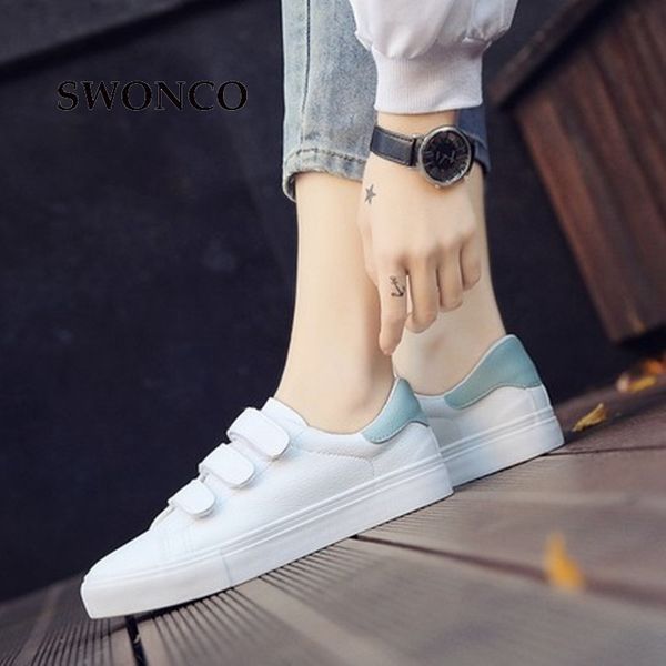 swonco women's vulcanize candy color hook & loop canvas shoes white sneakers women rubber sole ladies shoe mx200425, Black
swonco women's vulcanize candy color hook & loop canvas shoes white sneakers women rubber sole ladies shoe mx200425, Black