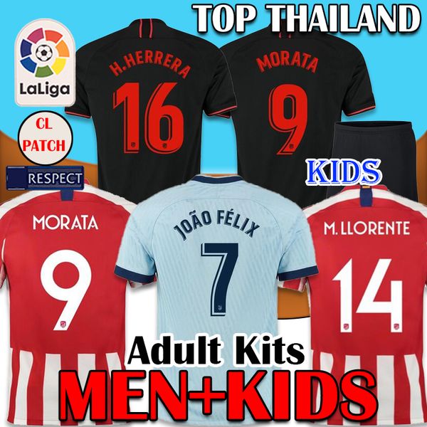 19 20 JOÃO FÉLIX camiseta de fútbol Atletico de Madrid Soccer Jersey 2019 2020 LLORENTE camiseta de fútbol football shirt Adult Kits
19 20 JOÃO FÉLIX camiseta de fútbol Atletico de Madrid Soccer Jersey 2019 2020 LLORENTE camiseta de fútbol football shirt Adult Kits