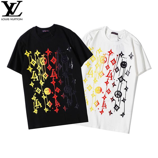 vl french brand tshirt mens designer tshirt cotton short sleeved gradient dissolving printing short sleeved slim fit sweatshirt, White;black
vl french brand tshirt mens designer tshirt cotton short sleeved gradient dissolving printing short sleeved slim fit sweatshirt, White;black