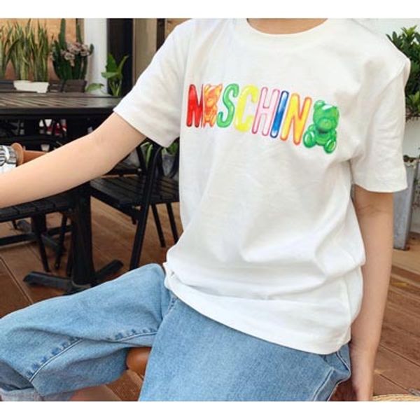2020 boys and girls designer t-shirts childrens brand fashion girls letter and bear print short sleeve shirt 2020 summer new style, Blue
2020 boys and girls designer t-shirts childrens brand fashion girls letter and bear print short sleeve shirt 2020 summer new style, Blue