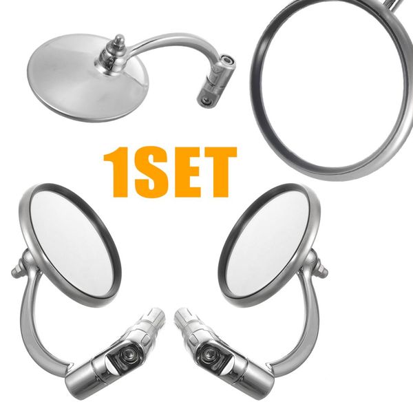1pair 17.2mm cnc aluminum rear side mirrors for cafe racer handle bar end oval round chrome for motorcycle bike
1pair 17.2mm cnc aluminum rear side mirrors for cafe racer handle bar end oval round chrome for motorcycle bike
