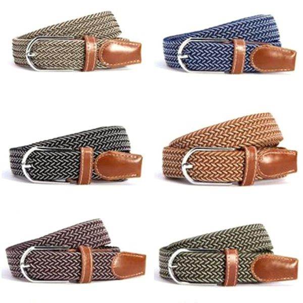 men women's canvas plain webbing metal buckle woven stretch waist belt, Black;brown
men women's canvas plain webbing metal buckle woven stretch waist belt, Black;brown