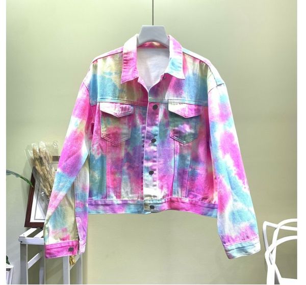 fashion multicolor washed denim jacket women long sleeve loose jackets female basic coat spring autumn casual jacket outerwear, Black;brown
fashion multicolor washed denim jacket women long sleeve loose jackets female basic coat spring autumn casual jacket outerwear, Black;brown