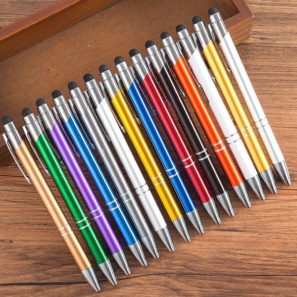 5pcs metal press ballpoint pen black blue ink advertising pen custom printed logo stationery business office signing gift, Blue;orange
5pcs metal press ballpoint pen black blue ink advertising pen custom printed logo stationery business office signing gift, Blue;orange