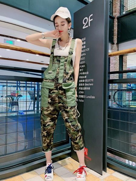 summer streetwear oversized loose jumpsuit women 2020 pocket patchwork playsuits camouflage sleeveless romper hip hop bodysuit, Black;white
summer streetwear oversized loose jumpsuit women 2020 pocket patchwork playsuits camouflage sleeveless romper hip hop bodysuit, Black;white