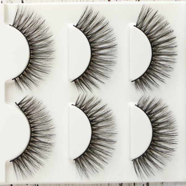 3pairs/set makeup natural long thick mink hair false eyelashes make up cross cilia fake eye lashes extension tools#mh04
3pairs/set makeup natural long thick mink hair false eyelashes make up cross cilia fake eye lashes extension tools#mh04