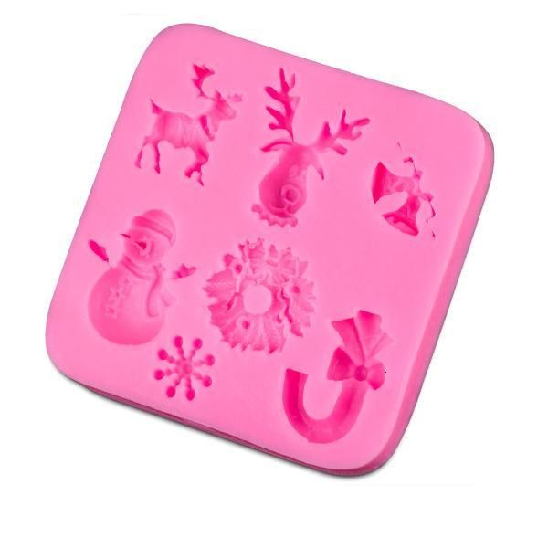 mini silicone christmas theme cake decorating diy mold handmade fondant mould tool*1
mini silicone christmas theme cake decorating diy mold handmade fondant mould tool*1