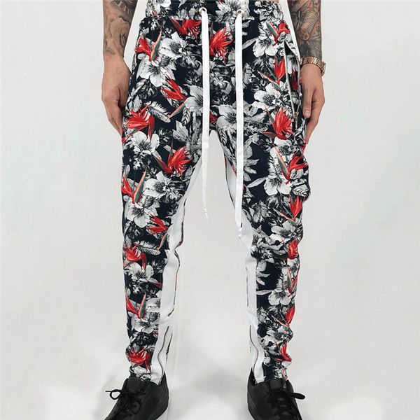 men hawaiian sweatpants casual elastic printed sweat pants hip hop trousers hip hop ripped slim high street casual pants u6, Black
men hawaiian sweatpants casual elastic printed sweat pants hip hop trousers hip hop ripped slim high street casual pants u6, Black