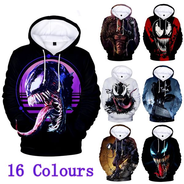 2020ss new style hoodies sweater superhero movie venom 3d print men/women harajuku casual street sweater fashion sweatshirt xs-xxxl, Black
2020ss new style hoodies sweater superhero movie venom 3d print men/women harajuku casual street sweater fashion sweatshirt xs-xxxl, Black