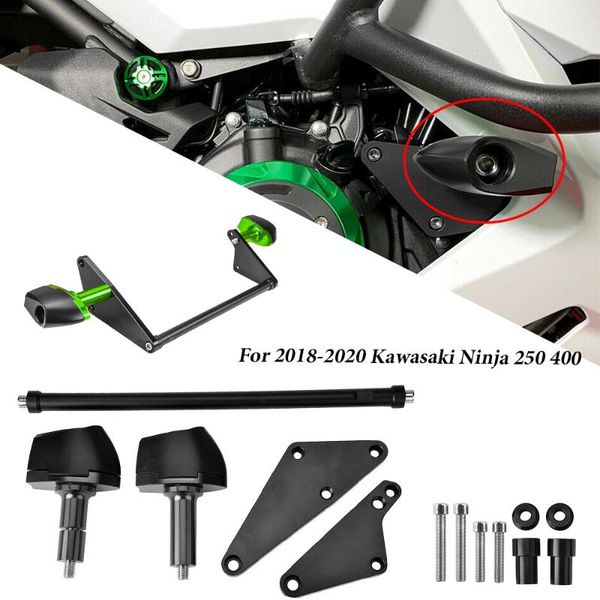 motorcycle cnc aluminum frame slider crash pad engine guard falling protector for ninja 250 400 2018 2019 2020
motorcycle cnc aluminum frame slider crash pad engine guard falling protector for ninja 250 400 2018 2019 2020