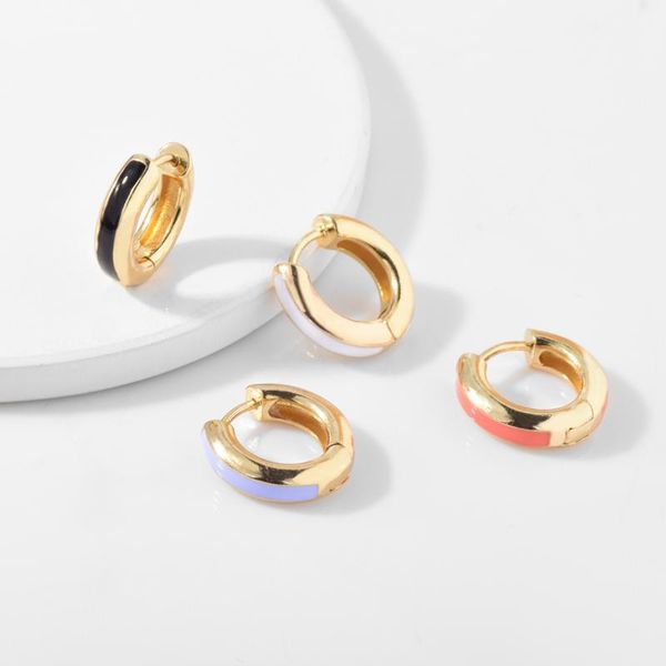 hoop earrings womens multicolor copper oil drip creative simple small circle round copper earrings jewelry for girls, Golden;silver
hoop earrings womens multicolor copper oil drip creative simple small circle round copper earrings jewelry for girls, Golden;silver