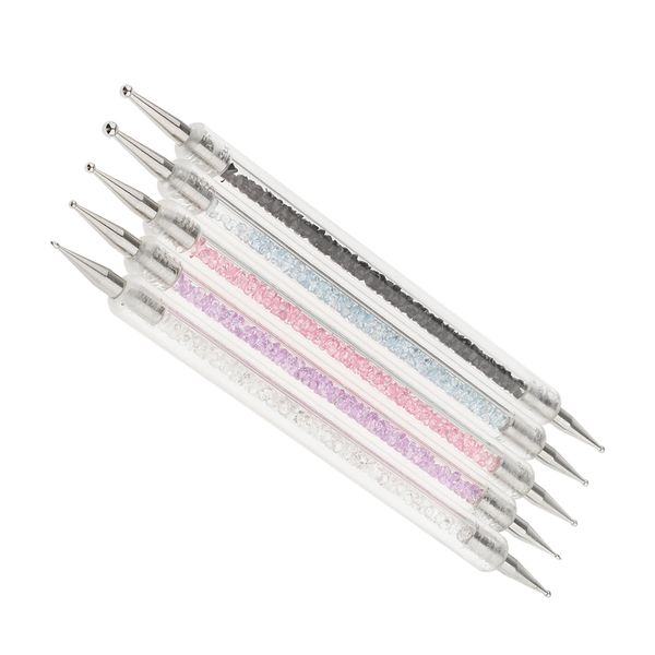 5 pieces 2 way rhinestone handle professional dotting diy gel pen nail art painting drawing manicure dot tools set
5 pieces 2 way rhinestone handle professional dotting diy gel pen nail art painting drawing manicure dot tools set