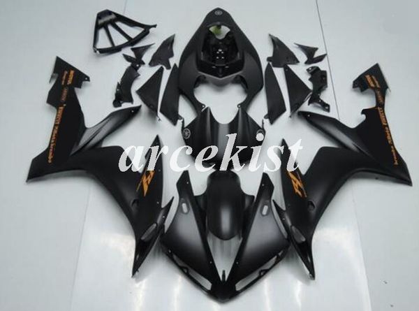 injection mold new abs motorcycle full fairings kit fits for yamaha yzf-r1 2004 2005 2006 04 05 06 bodywork set black matte
injection mold new abs motorcycle full fairings kit fits for yamaha yzf-r1 2004 2005 2006 04 05 06 bodywork set black matte
