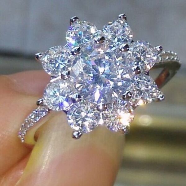 jewelry fashion snowflake white zircon silver color ring for women engagement rings wedding heart flower rings party rings, Golden;silver
jewelry fashion snowflake white zircon silver color ring for women engagement rings wedding heart flower rings party rings, Golden;silver