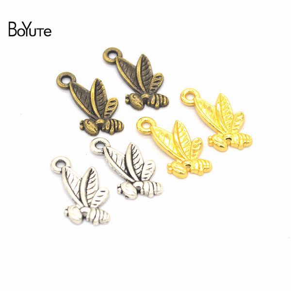 boyute wholesale (100 pieces/lot) metal alloy 20*11mm with 1.5mm hole bee charms for jewelry making diy accessories, Bronze;silver
boyute wholesale (100 pieces/lot) metal alloy 20*11mm with 1.5mm hole bee charms for jewelry making diy accessories, Bronze;silver