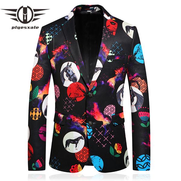 plyesxale fashion horse floral pattern mens print blazer jacket autumn colorful fancy man blazer party prom wedding blazers q791, White;black
plyesxale fashion horse floral pattern mens print blazer jacket autumn colorful fancy man blazer party prom wedding blazers q791, White;black
