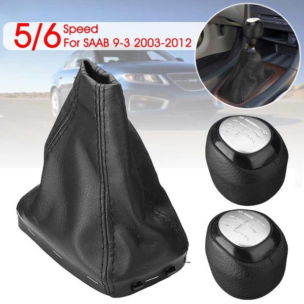 5/6 speed car manual gear shift knob shifter lever gaiter boot cover for saab 9-3 2003-2012
5/6 speed car manual gear shift knob shifter lever gaiter boot cover for saab 9-3 2003-2012