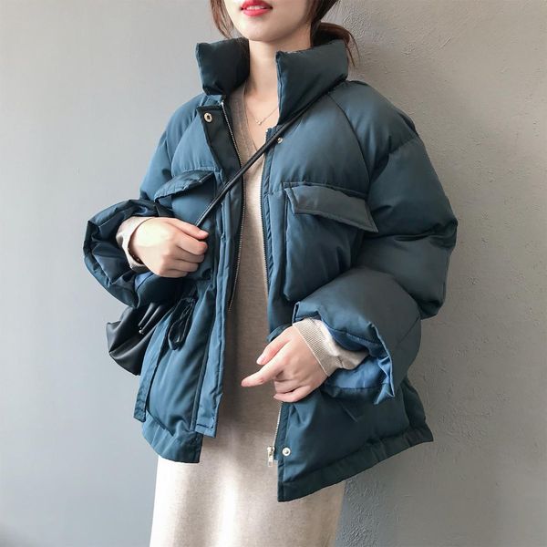 mooirue 2019 winter new blue parka jacket slim turtole thick cotton parka coat cotton coat women outwear, Black
mooirue 2019 winter new blue parka jacket slim turtole thick cotton parka coat cotton coat women outwear, Black